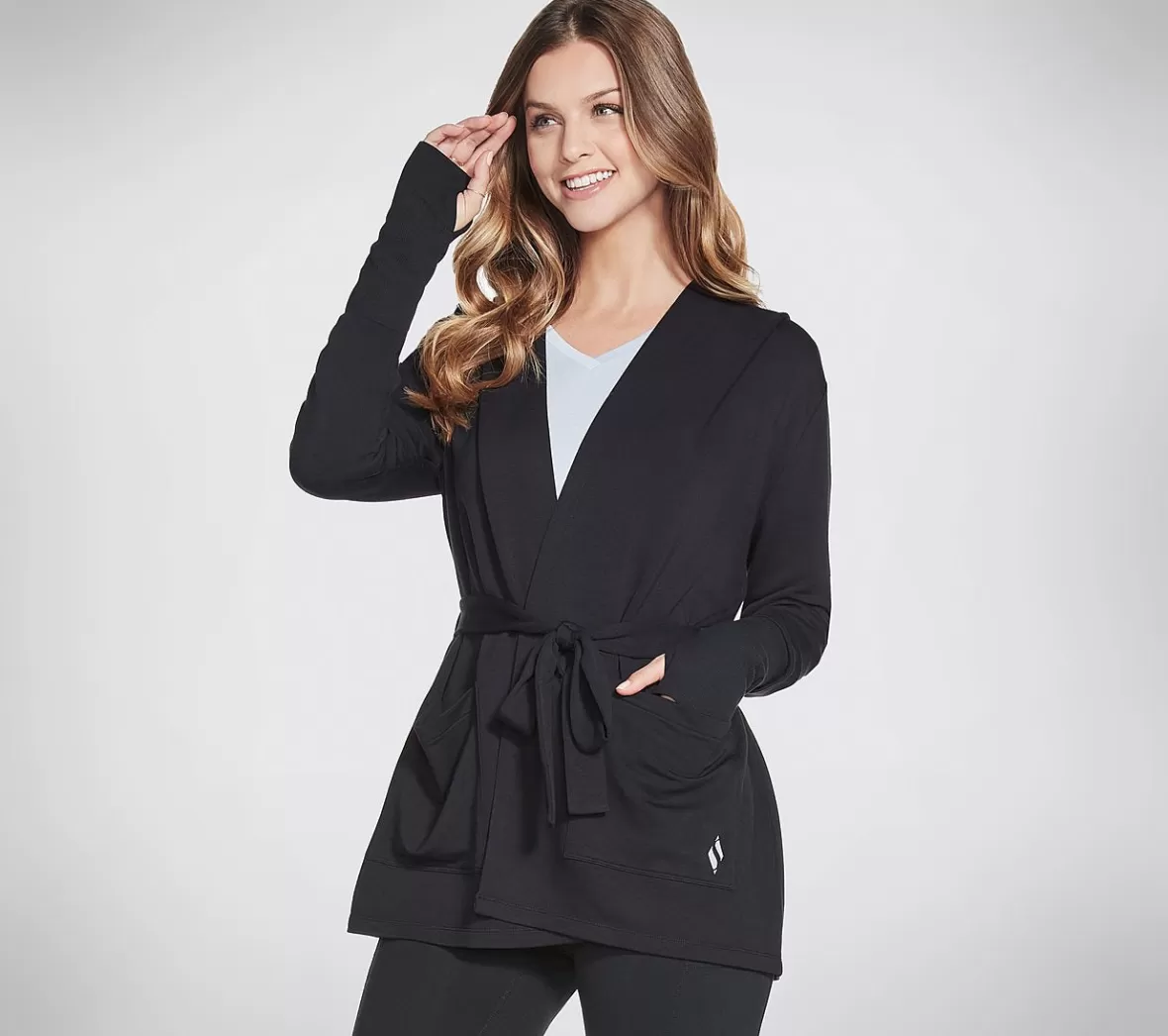 Fashion Everyday Belted Hoodigan Dame Tøj