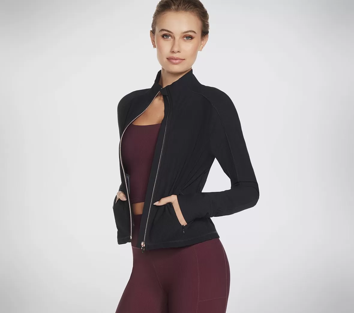 Outlet GO FLEX - Rib Jacket Dame Tøj