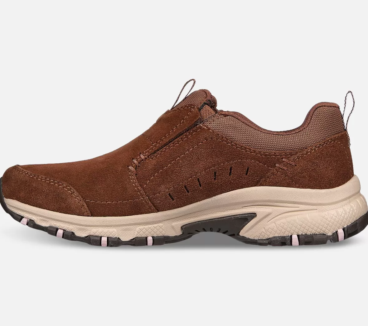 Hot Wide Fit: Hillcrest - Nature Walk - Water Repellent Dame Sko Uden Snøre | Sko